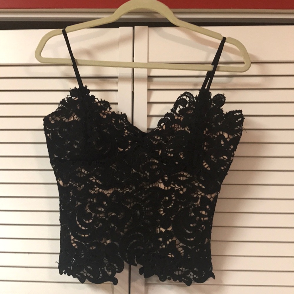 Lucy Paris lace cami